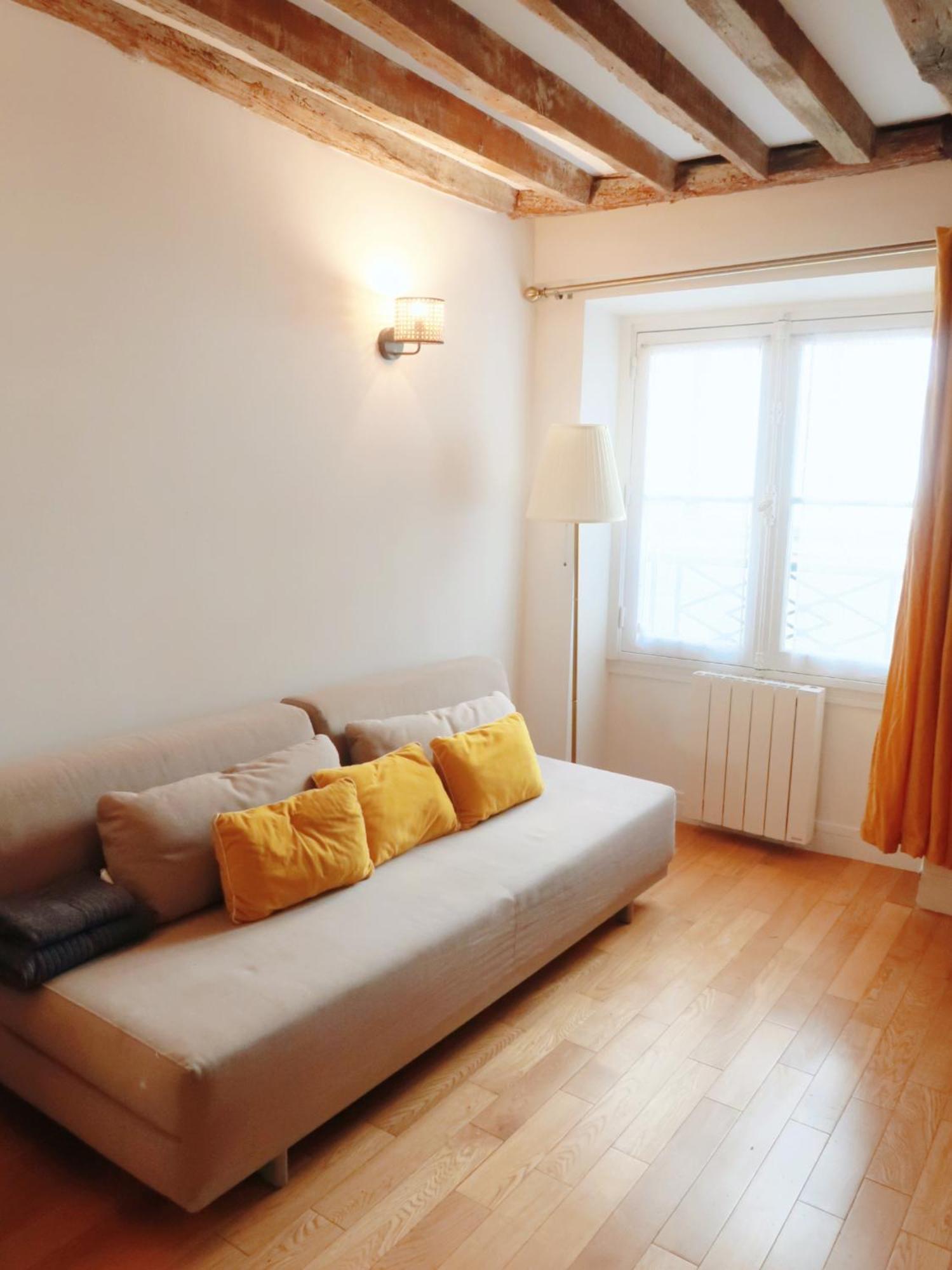 Spacious Parisian Flat Louvre Steps Eiffel Tower Access Apartment *